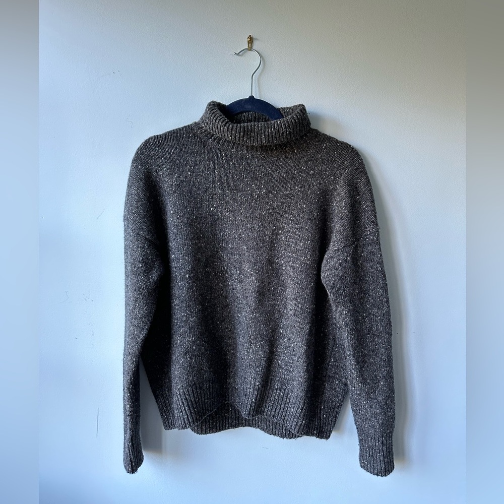 Vince Textured Turtleneck Sweater